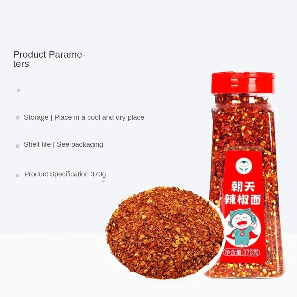Zercumm Chaotian Chili Powder 370G Large Capacity Dry Material Spicy Spicy Seasoning Dry Rack Seasoning Hot Pot Condiment