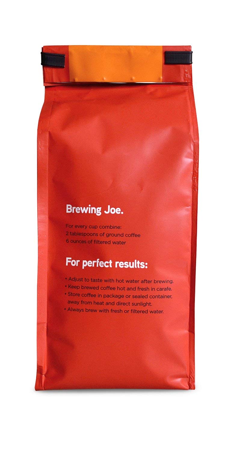 Joe Knows Coffee Wake Up Medium Roast Ground Coffee, 2 Pound