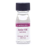 LorAnn Anise Oil SS, Natural Flavor, 1 dram bottle (.0125 fl oz - 3.7ml - 1 teaspoon)