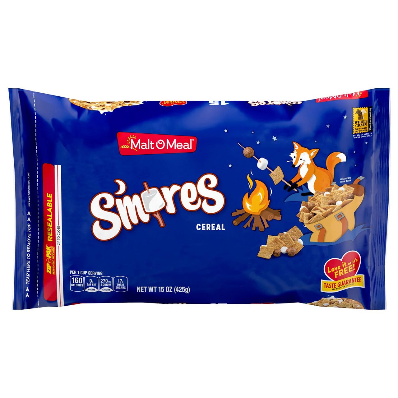 Malt O Meal, Smores Cereal,15 Ounce