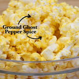 Spontaneous Combustion Ghost Pepper Microwave Popcorn Bags - 12 Pack - Ultimate Spicy Gourmet Popcorn - Perfect Hot Movie Theater Popcorn for Home