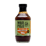 WarPig BBQ FUBAR Flamethrower BBQ Sauce - Spicy Habanero Texas Style Barbecue Sauce for Ribs, Wings, and Pulled Pork - Sweet & Smoky Heat BBQ Sauce