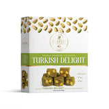 Assorted Turkish Delight Variety Pack - Double-Roasted Pistachio, Mint, Fruit, Coffee & Rose - Premium Soft & Chewy Lokum Candy - 6.2 oz & 12.4 oz
