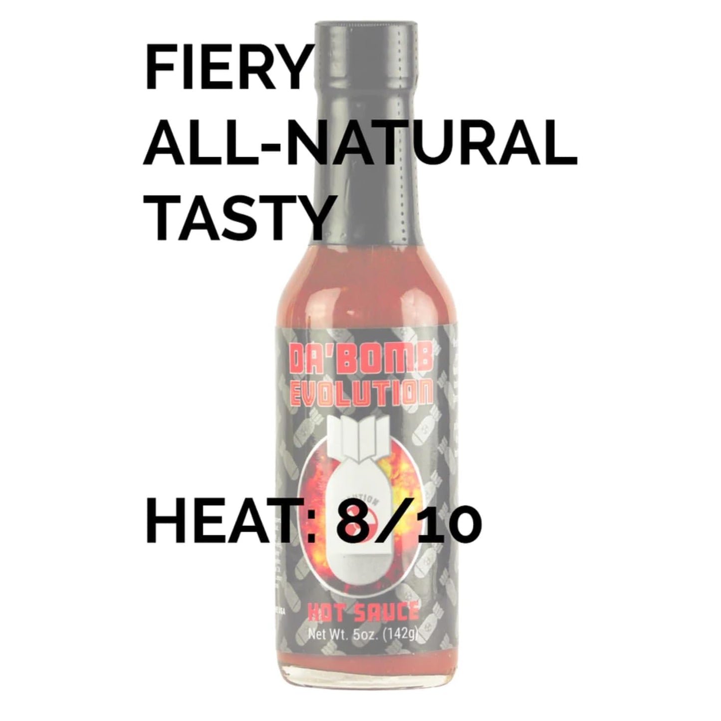Da Bomb Evolution Hot Sauce 5 Fl Oz. Pack of 3