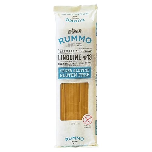 Rummo Linguine N ° 13 | Italian Gluten Free Pasta | 14 Ounce | Pack of 6