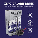 Bolero- Sugar Free Drink Mix Packets Elderberry Fruit Flavors | Powdered Flavored Water Packets | 36 Singles Sticks On The Go Packets
