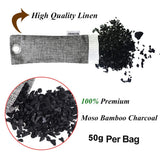 Marsheepy 12 Pack Bamboo Charcoal Shoe Deodorizer Bags, Activated Charcoal Odor Absorber, Bamboo Charcoal Air Purifying Bags, Odor Eliminator
