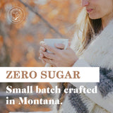 5 SPARROWS Healthy Sugar-Free Coffee Creamer Powder (Dark Hot Chocolate) - Stevia-Sweetened, Zero Sugar - Keto-Friendly Flavored Drink Mix, 10 oz