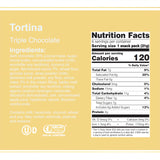 Loacker Tortina Triple Chocolate - Individually Wrapped Premium Dark Chocolate Enrobed Crispy Cocoa Wafer Tartlets with Cocoa Cream Filling - Pack
