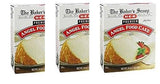 H?E?B Baker's Scoop Premium Fat Free Angel Food Cake Mix(pack of 3)