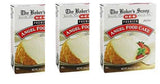 H?E?B Baker's Scoop Premium Fat Free Angel Food Cake Mix(pack of 3)