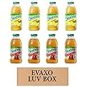 Evaxo LUV BOX - Variety Everfresh Juice, 16 oz. Pack of 8, Pineapple & 100% Apple Juice, 8 Count, 16 oz Bottle