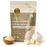 Spice Magic Organic Garlic Powder (Allium sativum),8 oz (226 g) | Finely Ground & Aromatic | Lab Tested,No ETO & Additive-Free | Premium Garlic