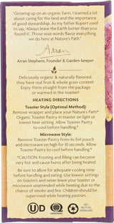 StarSun Depot (NOT A CASE) Organic Frosted Toaster Pastries Wildberry Acai
