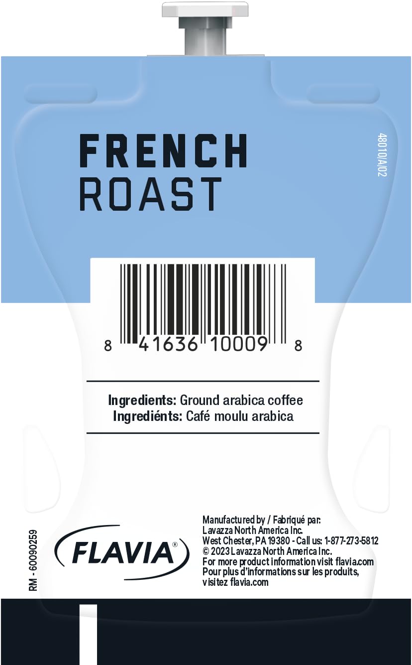 ALTERRA Coffee French Roast Single Serve Freshpacks for MARS DRINKS FLAVIA Brewer, 20 Packets