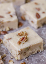 8oz. Nuts to You Smooth and Creamy Butter Pecan Kettle Fudge | Fresh Gourmet Candy | Decadent and Delicious Handcrafted Fudge