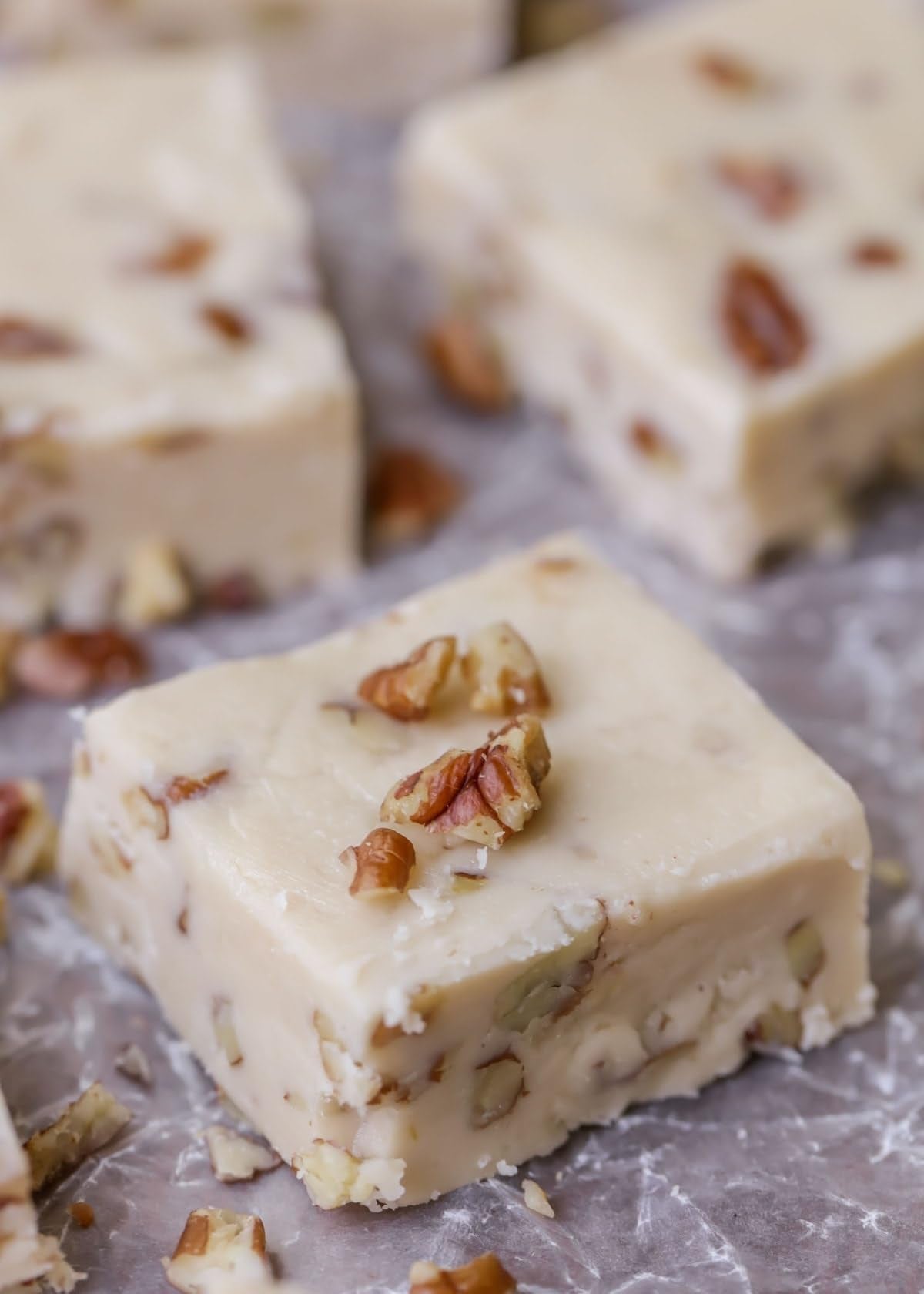 8oz. Nuts to You Smooth and Creamy Butter Pecan Kettle Fudge | Fresh Gourmet Candy | Decadent and Delicious Handcrafted Fudge