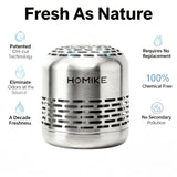 HOMIKE Refrigerator Deodorizer, Odor Eliminator,Last up to 10 Years for Car,Closet,Shoes Cabinet,Fridge and Freezer,Outperforms Baking Soda