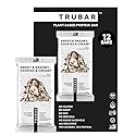 TRUBAR Vegan Protein Bar, Sweet & Dreamy Cookies and Creamy, Gluten Free, Plant Based Protein, Dairy Free, Non GMO, Soy Free, No Sugar Alcohols, 12G
