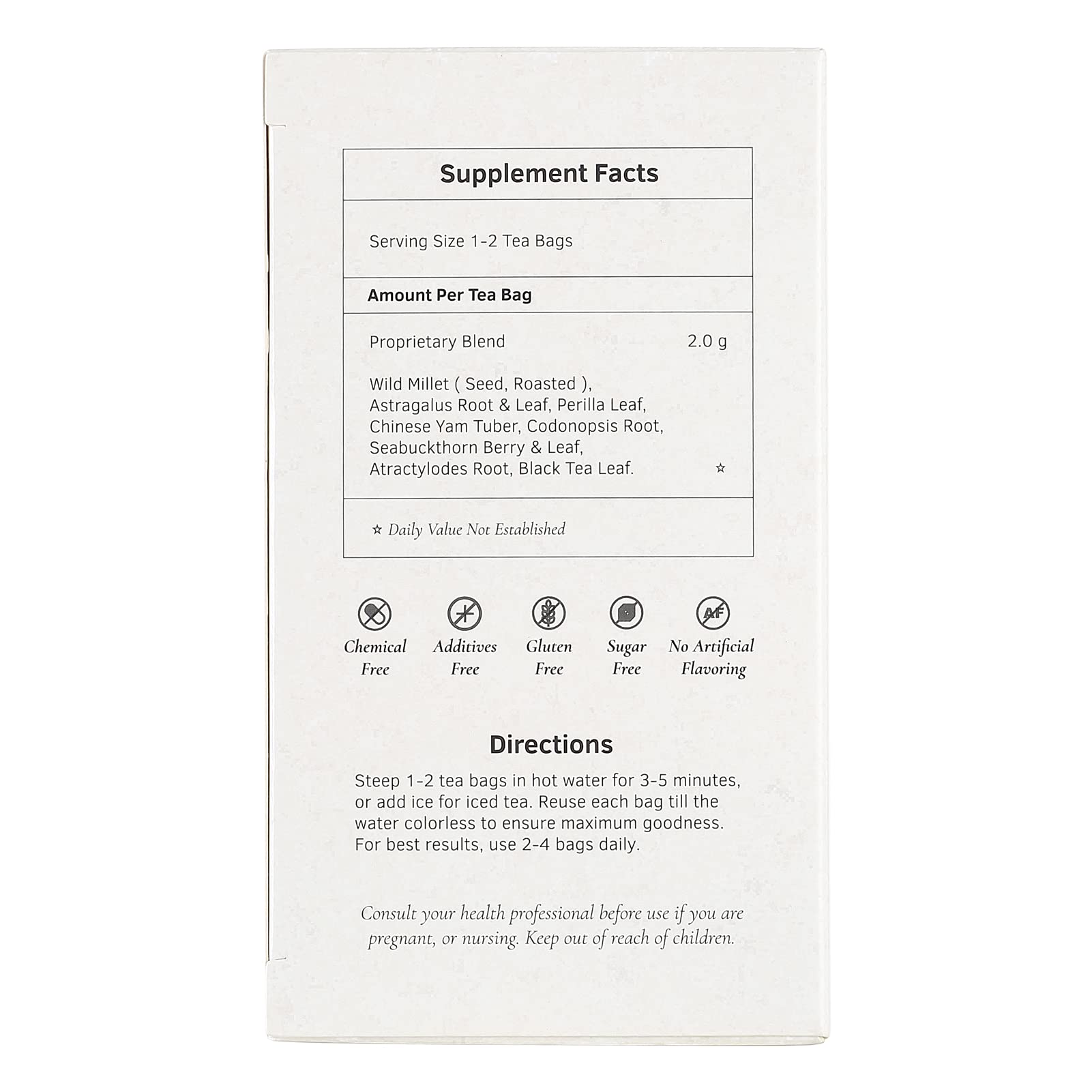 Health King GastroEase Herb Tea, Teabags, 20 Count Box