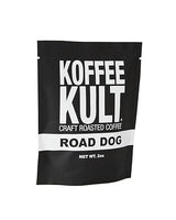 Koffee Kult Road Dog Whole Bean Coffee - Premium Arabica Coffee Beans for Caffeine Enjoyers Seeking Bold, Rich Flavor and Aroma in Every Cup - Perfect