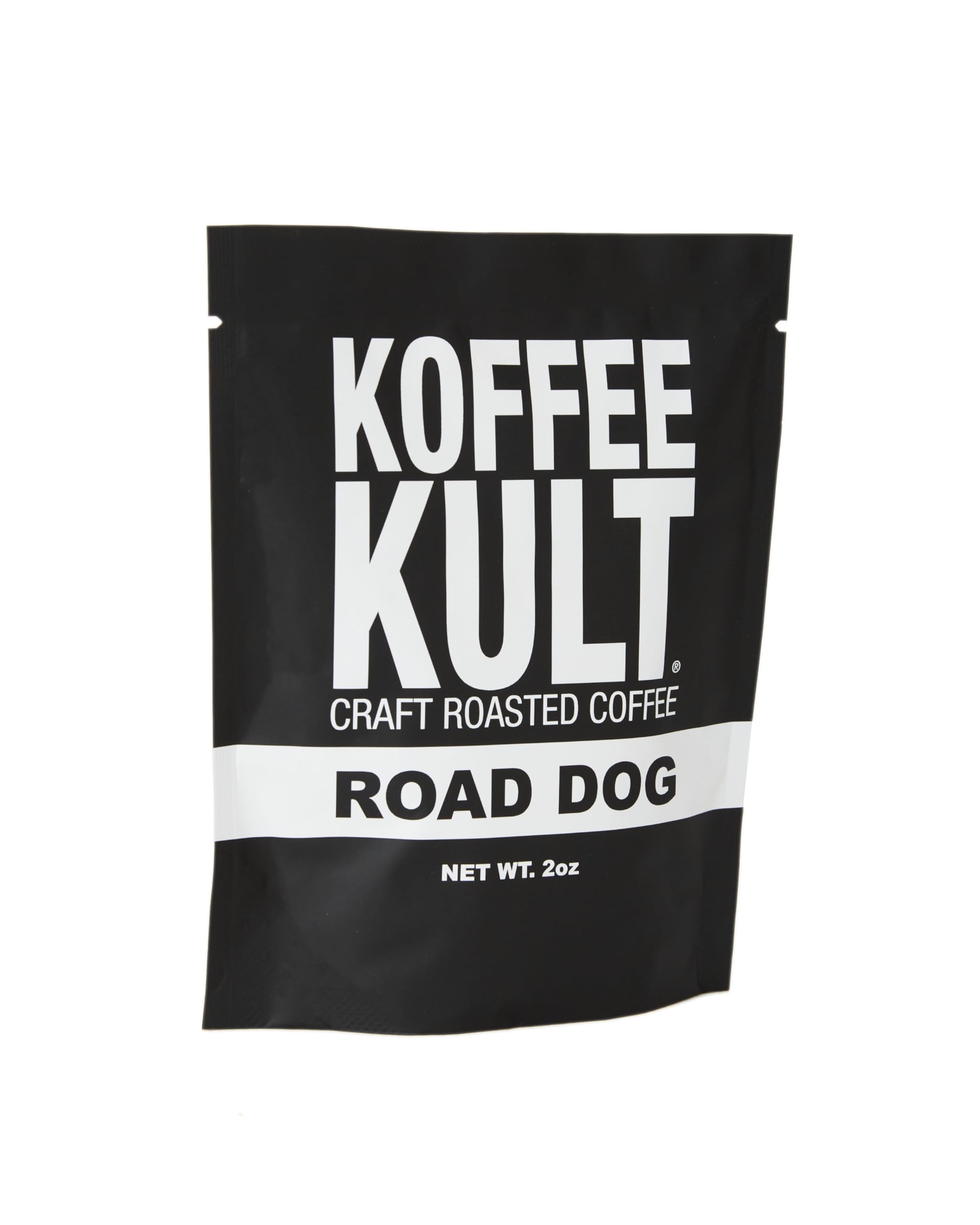 Koffee Kult Road Dog Whole Bean Coffee - Premium Arabica Coffee Beans for Caffeine Enjoyers Seeking Bold, Rich Flavor and Aroma in Every Cup - Perfect
