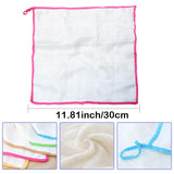 Petunny 10Pcs Natural Wood Fiber Cleaning Cloths Super Absorbent Dish Cloth Microfiber Dishcloths Reusable Kitchen Towels,11.8" x 11.8"