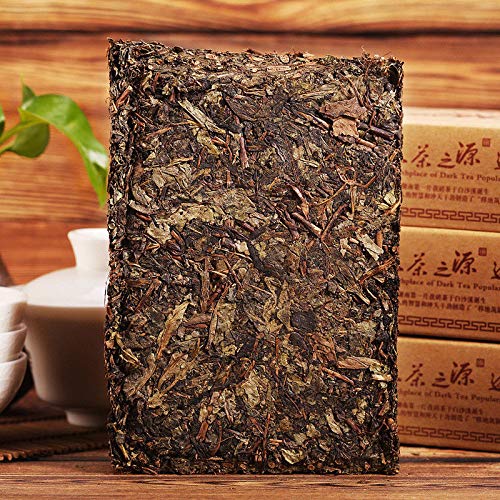 338g Fu Cha Dark Tea Baishaxi 1953 Golden Flower Fu Brick Slimming Tea Hei Cha China Anhua Dark Tea