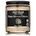 Mansfield Maple Certified Organic Pure Vermont Maple Cream 9oz Glass Jar
