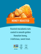 Mauna Loa Classic Variety Pack, 3 Pack of 4 oz Cups with Lid - Sea Salt, Honey Roasted & Garlic Onion Flavors, Gluten Free Hawaiian Snack