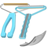 Pet Hair Remover 3-Pack,Dog Cat Hair Remover,Lint Shaver Cleaner Pro,Fur Removal Tool,Portable Carpet Scraper,Fuzz Rollers Hairball Brush