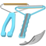 Pet Hair Remover 3-Pack,Dog Cat Hair Remover,Lint Shaver Cleaner Pro,Fur Removal Tool,Portable Carpet Scraper,Fuzz Rollers Hairball Brush