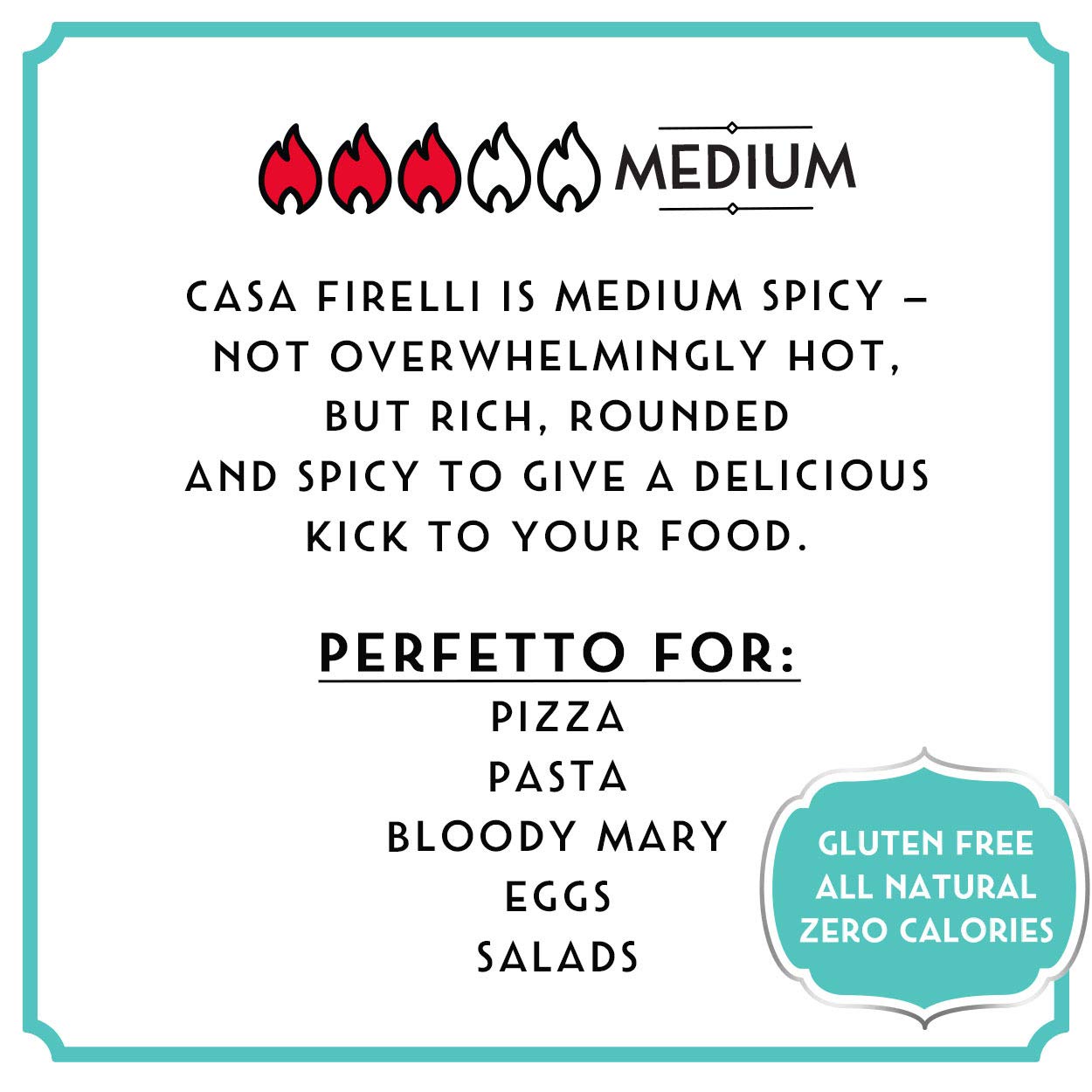 FIRELLI Italian Hot Sauce | 5oz Bottle (Pack of 2) | Perfect Kick for Pizza, Ramen, Eggs | Great Balanced Flavor, Gluten Free, Keto, All Natural, Made