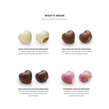 Godiva Gold Heart Belgian Chocolate Box, Assorted Chocolates with Ganache and Pralinés, Elegant Gift for Her, 14 Pc