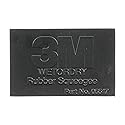 3M Wetordry Rubber Squeegee 05517, 2-3/4 in x 4-1/4 in, Comfort Fit, Flexible, For Wet Sanding
