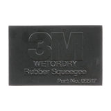3M Wetordry Rubber Squeegee 05517, 2-3/4 in x 4-1/4 in, Comfort Fit, Flexible, For Wet Sanding