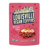 Louisville Vegan Jerky - Toppins’ Bacon Bits, Vegetarian and Vegan Meat - Non-GMO Soy Protein, Gluten-Free High Protein Vegan Snacks