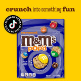 M&M'S Pop'd Caramel Chocolate Crunchy Freeze-Dried Candy 5.5 Oz Resealable Bag