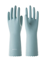 LANON Protection wahoo Skin-Friendly Dishwashing Cleaning Gloves, Dishwashing Kitchen Gloves with Cotton Flocked Liner, Non-Slip, Surf Spray, Large