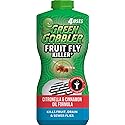 Green Gobbler Fruit Fly Killer+ - Kills Fruit Flies, Drain Flies & Sewer Flies, Gel Treatment for Use in Sinks & Pipes - Safe for Septic Systems, 32oz