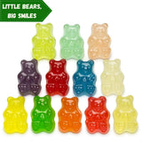 Candykrave Albanesse 12 Flavor Gummi Bears, (2 LB) naturally Flavored Chewy Gummies with Fruity Varieties Including Fuji Apple, Asian Blood Orange