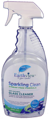 Earthview Glass Cleaner, Fragrance Free, 2 pk/ 32 oz- Designed for Environmental Sensitivities (MCS, EI, MI)