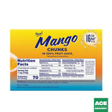 Dole Mango Chunks Fruit Cups in 100% Juice, 4 Ounce Cups (16-Count)