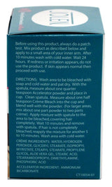 Jolen 1.2 Ounce Creme Bleach Mild Sensitive Plus Aloe Vera (Pack of 2)