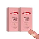 ANGEL HAIR Chocolate Cotton Candy Bar 170g - Strawberry & Pistachio Flavor - Gourmet Sweet Treat - Premium Candy Gift Box - Perfect for Birthdays