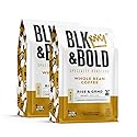 BLK & Bold Whole Bean Coffee, Rise & GRND Medium Roast, Coffee Beans, Toffee Lemon Nutty Notes, Fresh Roasted Coffee for Drip, French Press, Cold Brew