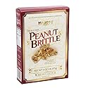 Peanut Brittle Candy, Thin and Crispy Holiday Snack 4.5 oz