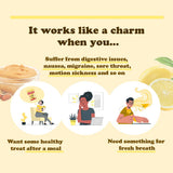 Pocas Ginger Chews Original - Real Ginger Candy Chews, Non-GMO, Gluten-Free, Ginger Candy for Nausea, Morning Sickness Relief, Candied ginger8oz - 1PK