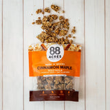 88 Acres Seed Granola | Gluten Free, Nut Free, Non GMO, School Safe, Healthy Vegan Breakfast Cereal | 1 Pack (Cinnamon Maple)