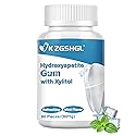 Remineralizing Gum with Nano-Hydroxyapatite & Xylitol, 90 Pieces, Good for Teeth Remineralization, Sugar-Free Mint Chewing Gum with Xylitol, Two pills